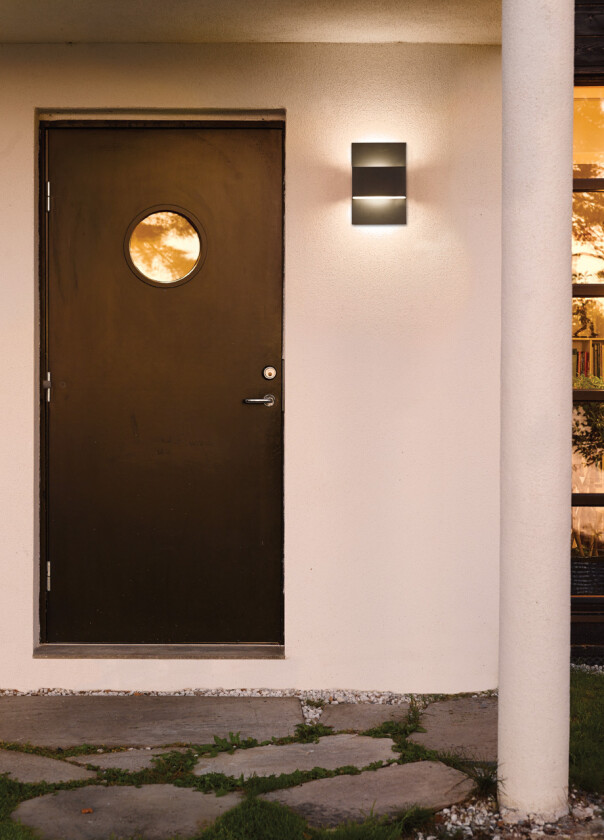 Geneve 874 utelampe - grafittgrå