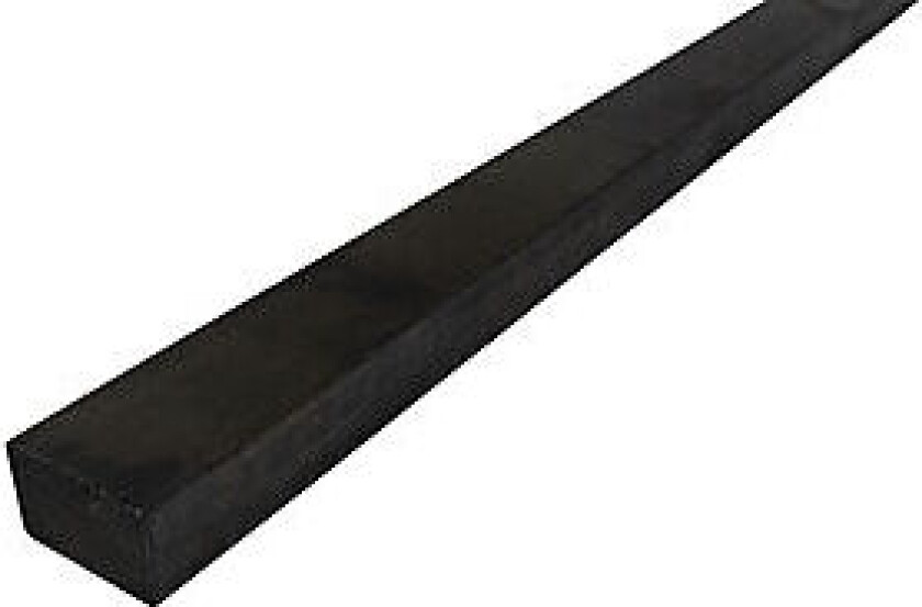 Lekt justert 48x73 mm svart