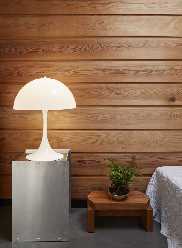 Panthella 400 bordlampe H58 - opal