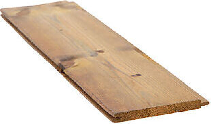 Kledning faspanel royalimpregnert furu upigmentert 19x148 mm