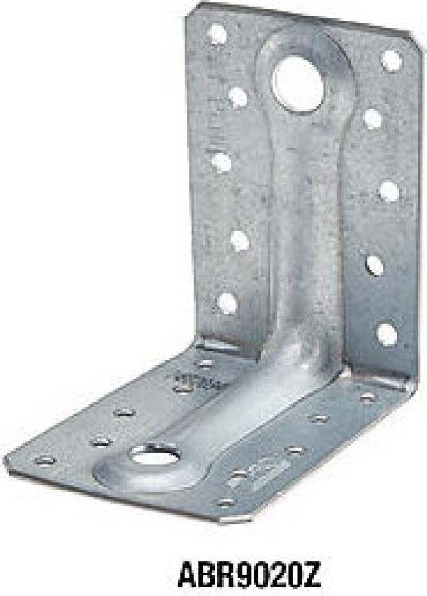 Vinkel ZPRO m/ ribbe 88x88x2,0x65 50 stk