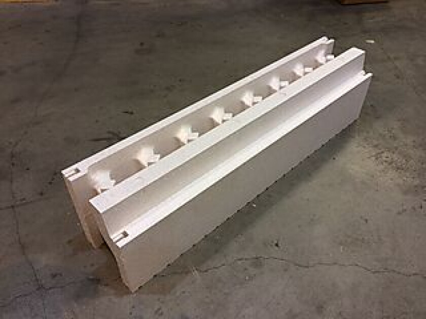 Thermomur 250 rsb-toppblokk h300/194 b250 l1200