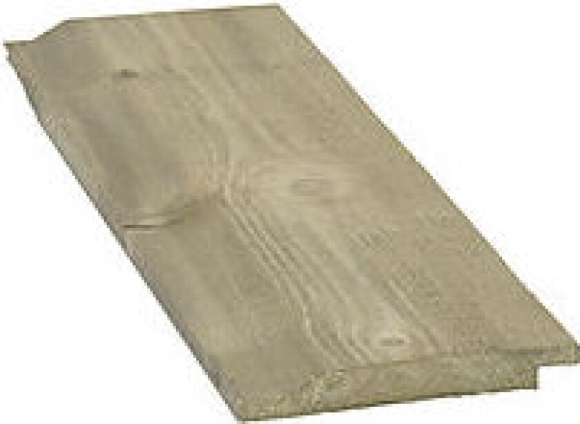 Profilert utvendig kledning dobbelfalset 19x148 mm cu-impregnert EP 28° furu 3 sort