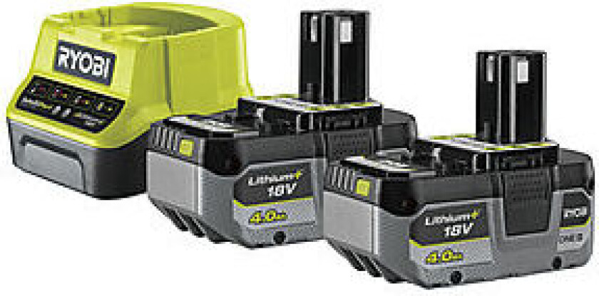 Batteri og lader RC18120-240X 18V