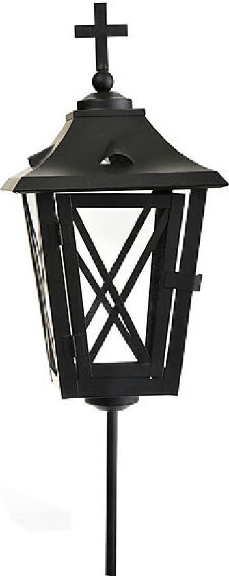 Gravlykt m/jordspyd sort(12)