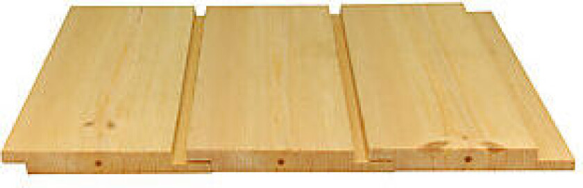 Kledning malmfuru dobbelfals 19x148 mm