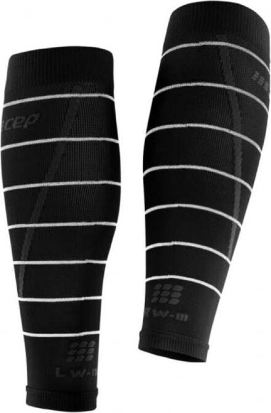 Reflective Compression Calf Sleeves