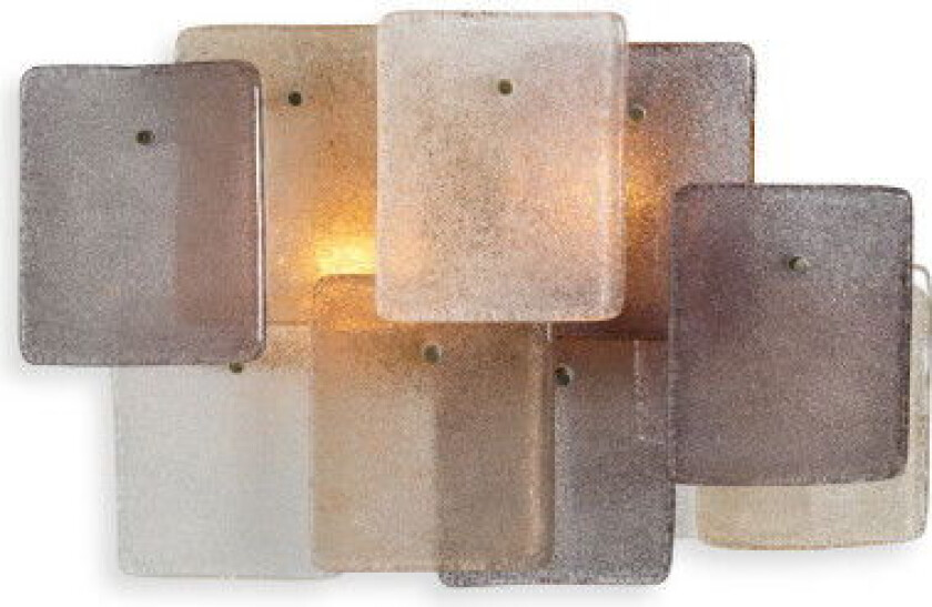 Toro vägglampa antik mässing