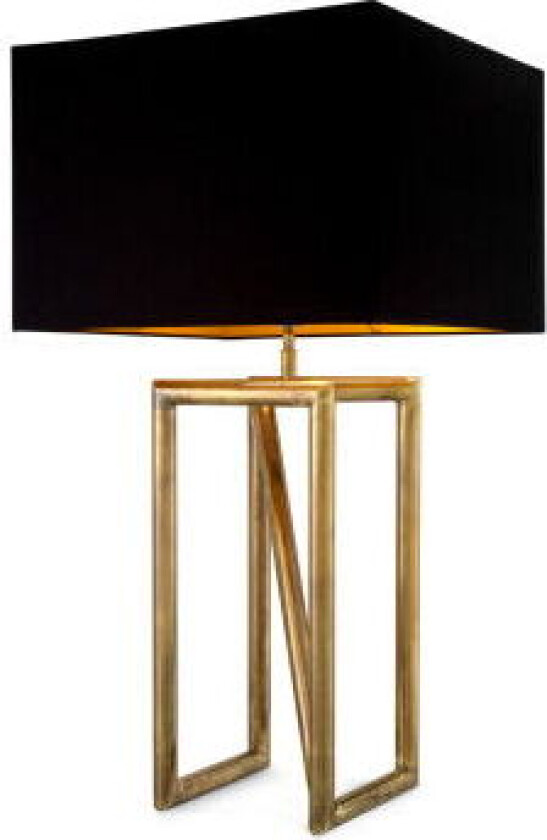 Michelino bordslampa antik mässing