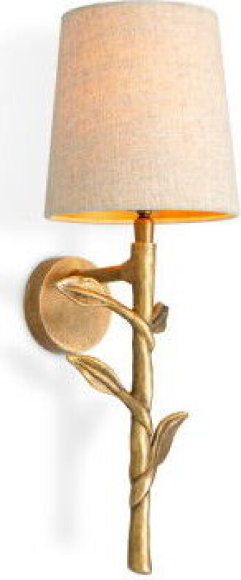 Farini vägglampa mässing