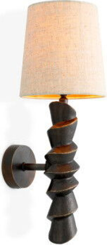 Riverbank vägglampa brons