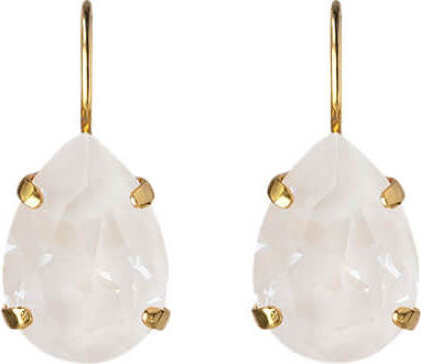 Mini Drop Clasp øredobber electric white