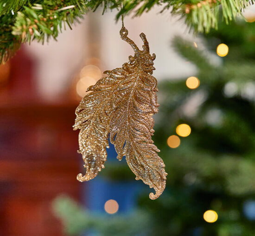 Gabrielle juletrepynt champagne