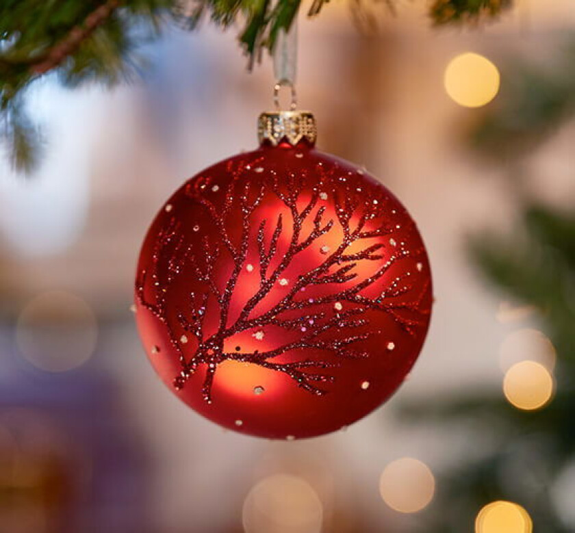 Philomena julekule röd