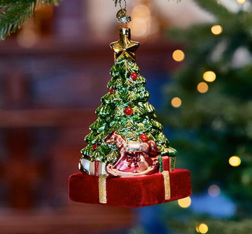 Harold gran juletrepynt grønn