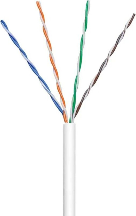 Myk UTP-nettverkskabel Cat. 6 50 m