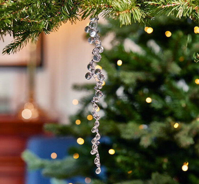 Kayden juletrepynt transparent L