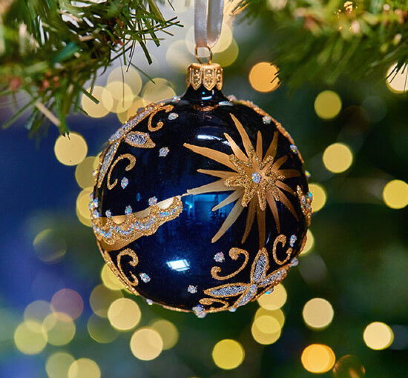 Lux Bernard julekule blå