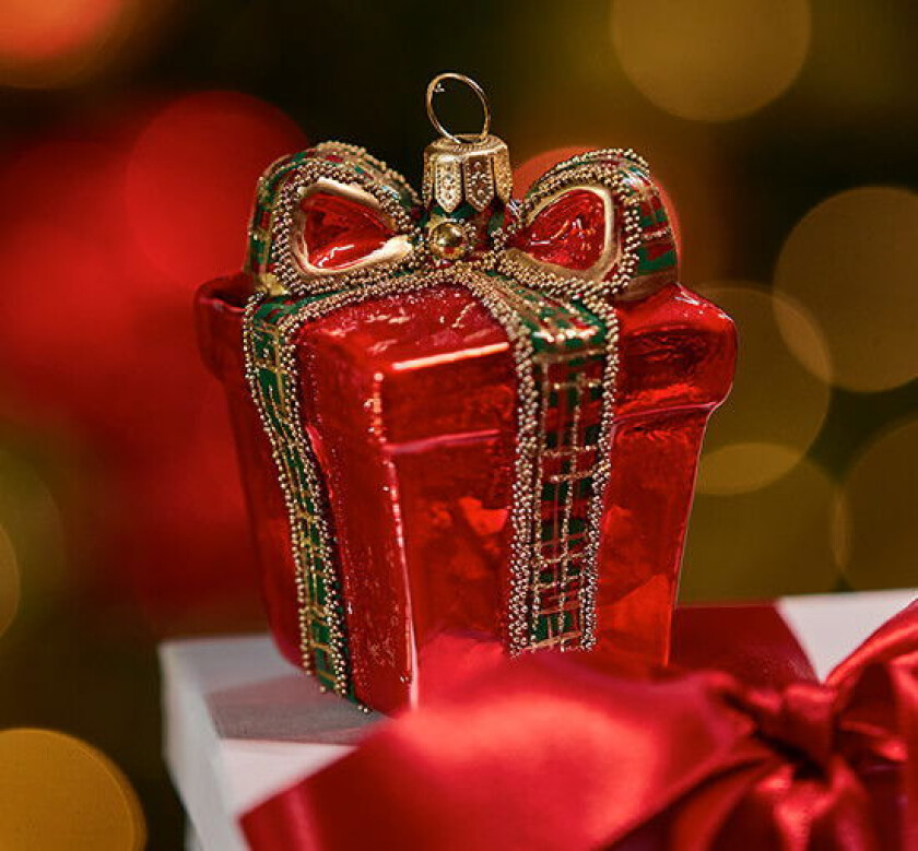 Noel julegave juletrepynt rød