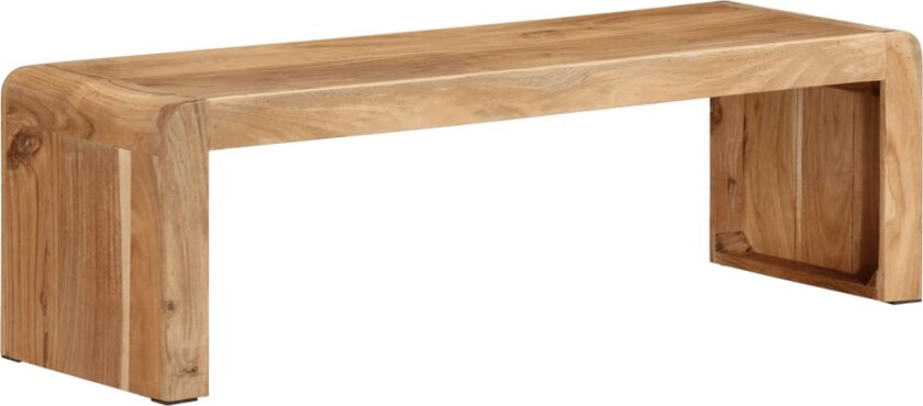 TV-benk 110x33x33 cm heltre akasie