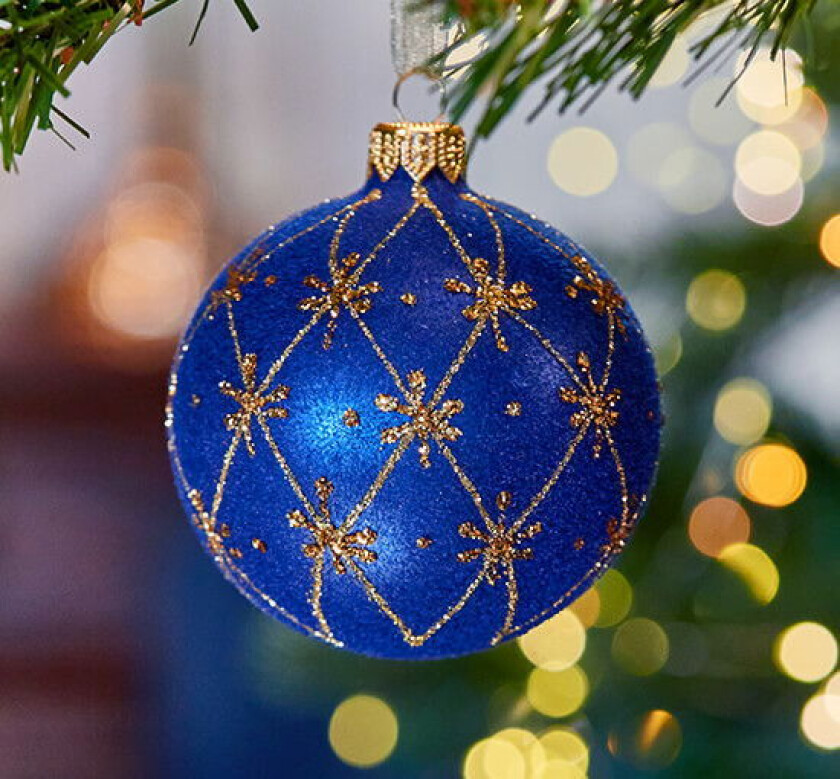 Amanda julekule blå