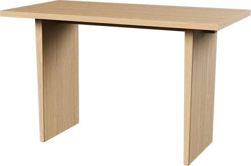 Private skrivebord eik, lysbeiset eik