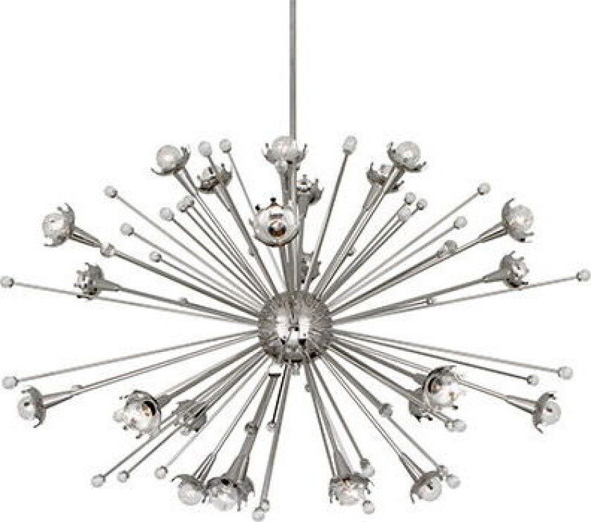 Sputnik Chandelier Nickel