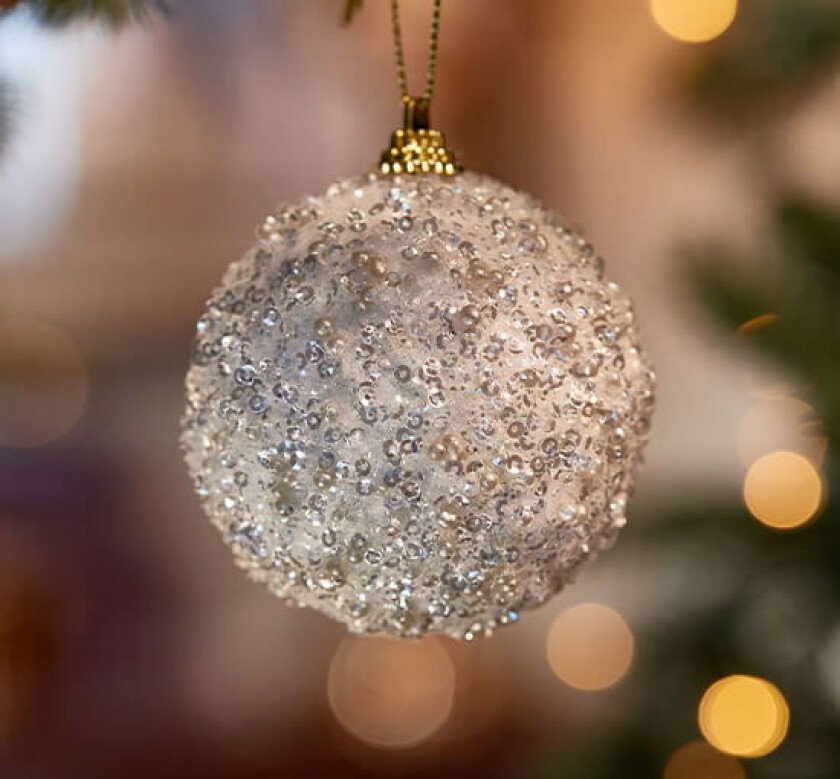 Giselle julekule hvit