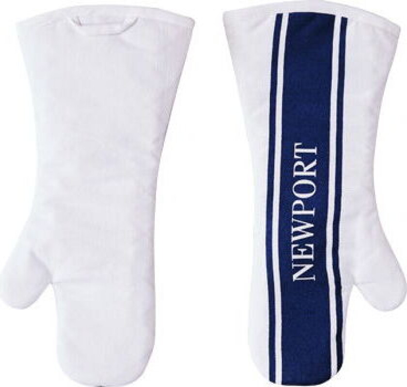 Provence grillvott hvit/blå