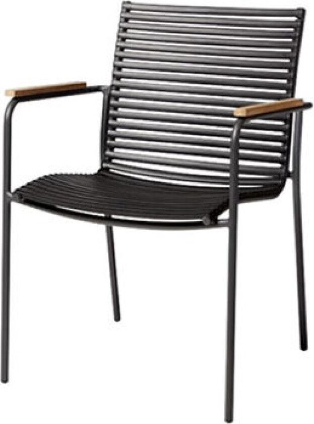 Mood spisestol svart