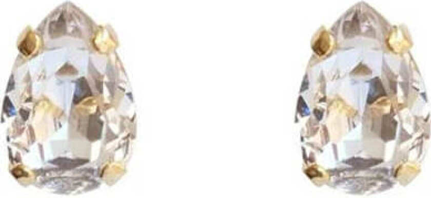 Petite Drop Stud øredobber crystal