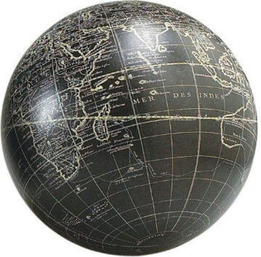 Vaugondy globus svart