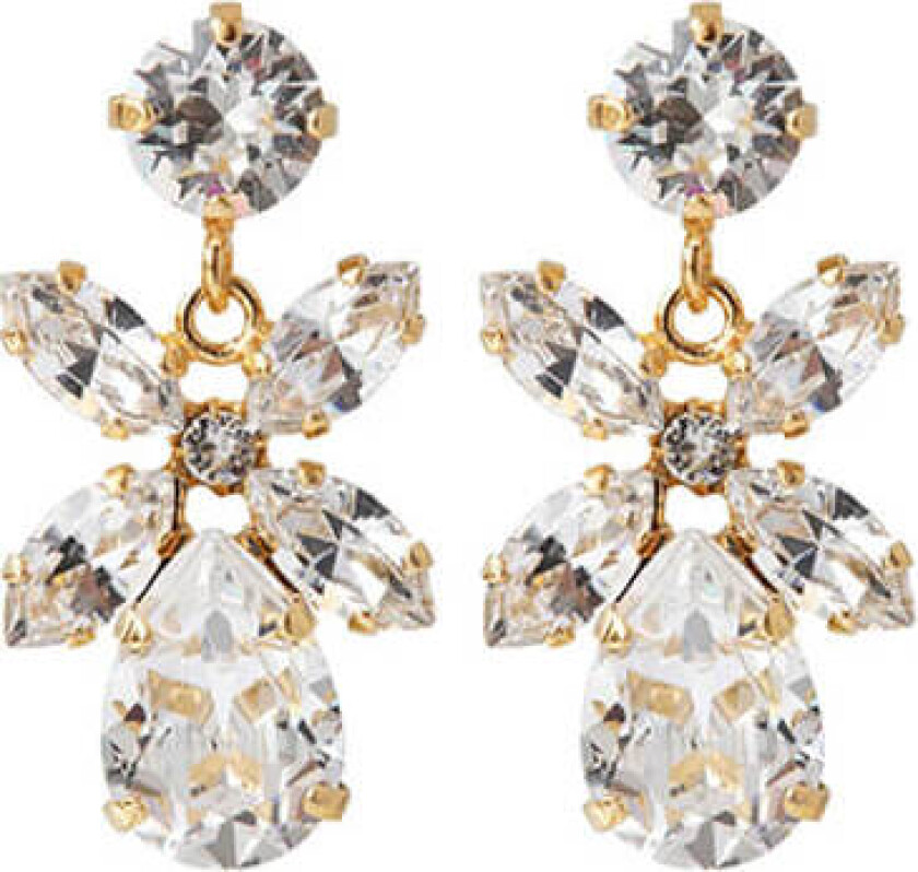 Mini Dione øredobber crystal