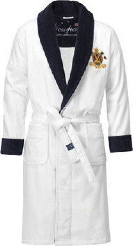 Yacht Club morgenkåpe hvit