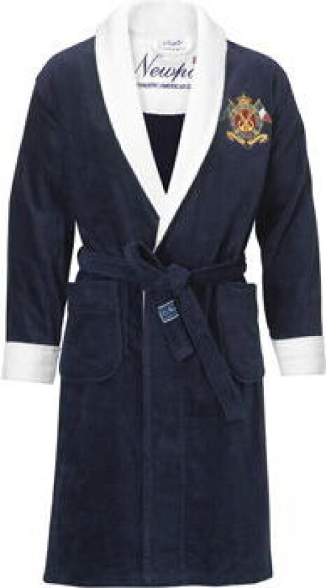 Yacht Club morgenkåpe marine