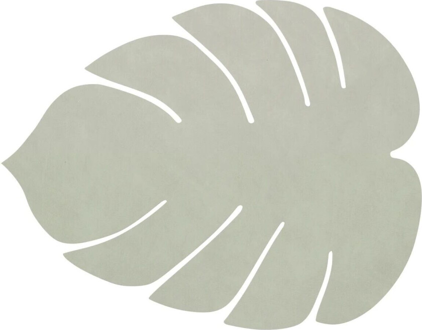 Lind DNA Monstera Leaf Nupo spisebrikke L Olivgrønn