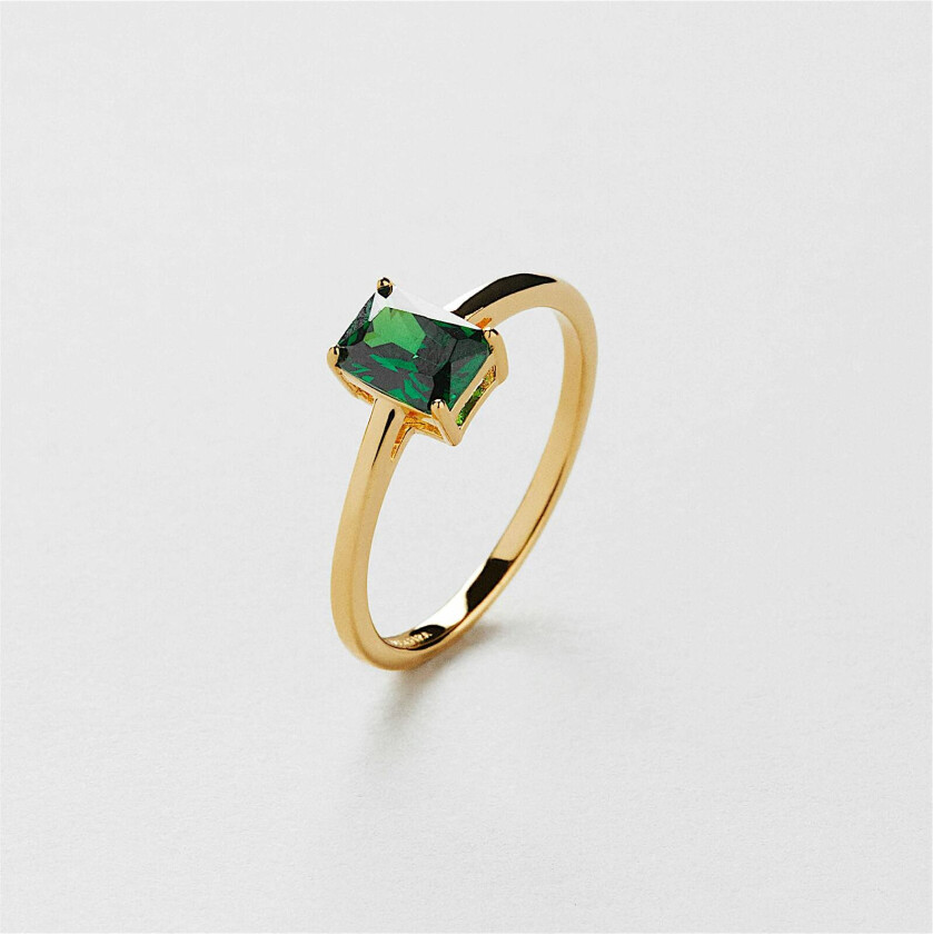 Camille Emerald Ring