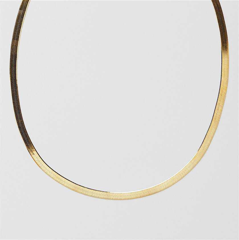 Herringbone Halskjede (L) 45 cm