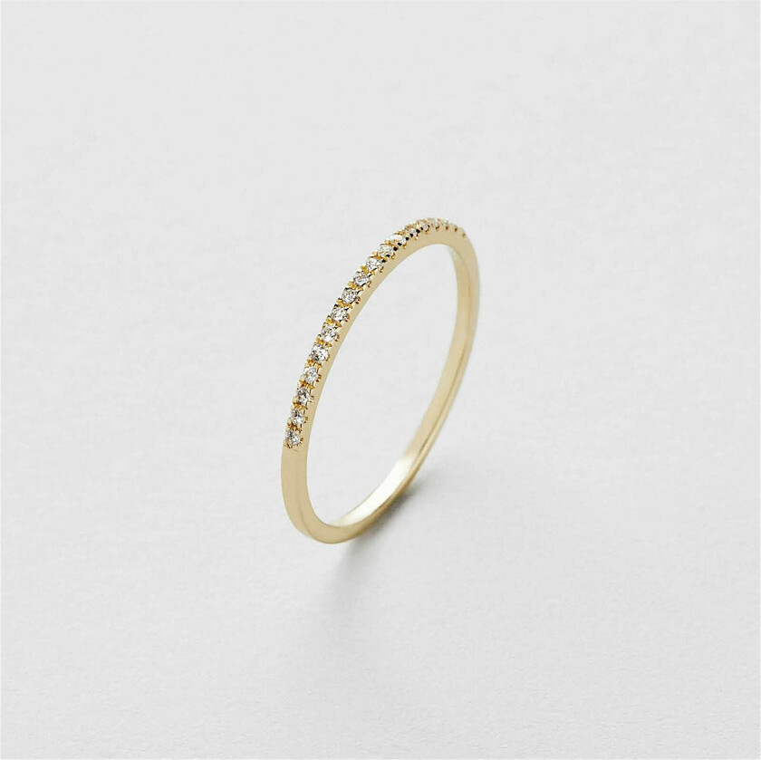 Diamond Half Eternity Ring