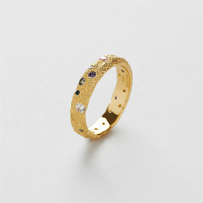 Small Prism Rainbow Ring