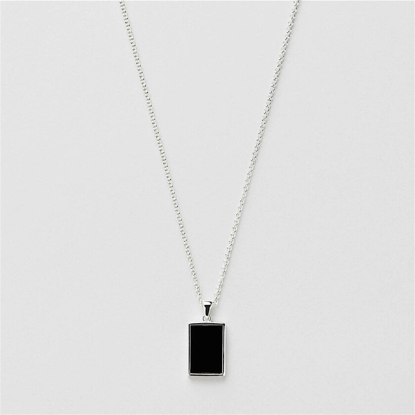 Sort onyks halskjede