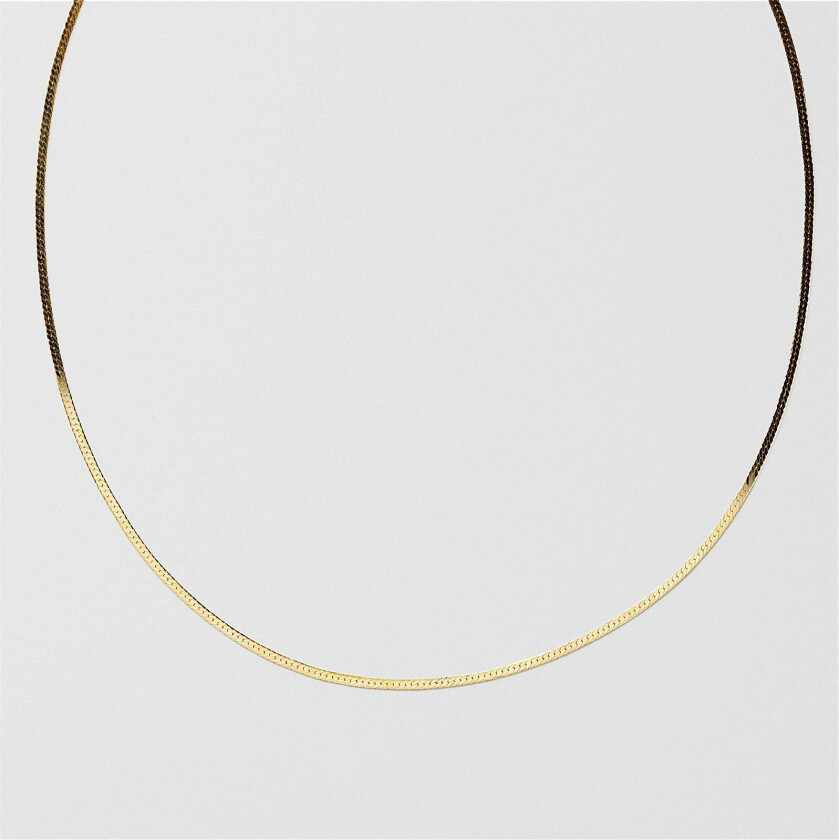 Herringbone Halskjede (S) 45 cm