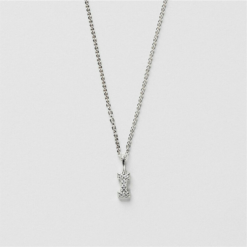 I Sparkle Letter Halskjede