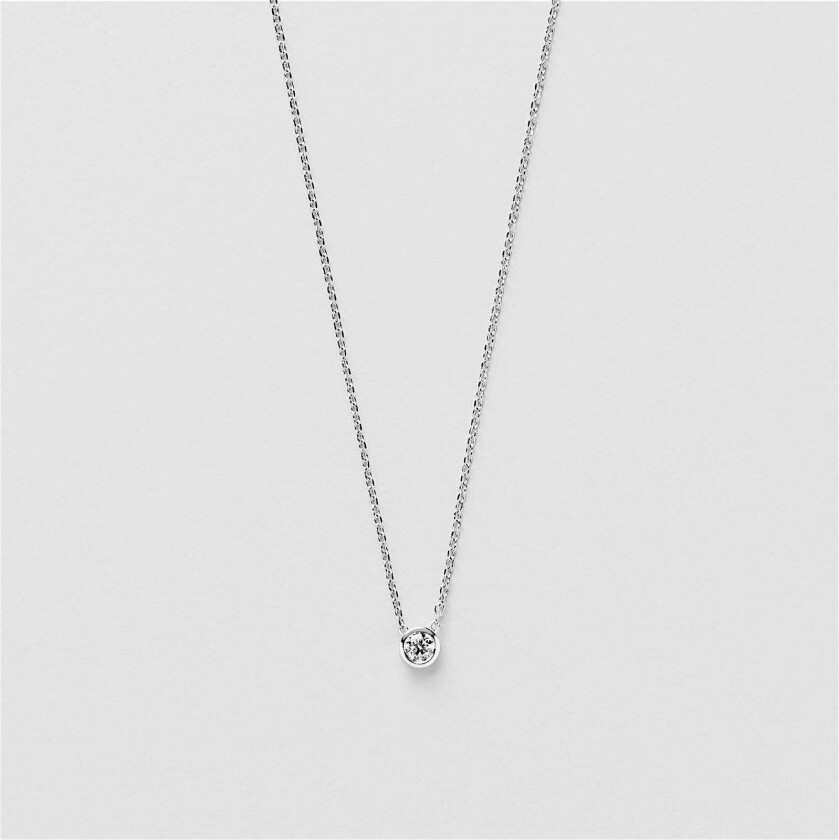 Bilde av Diamond Bezel Halskjede