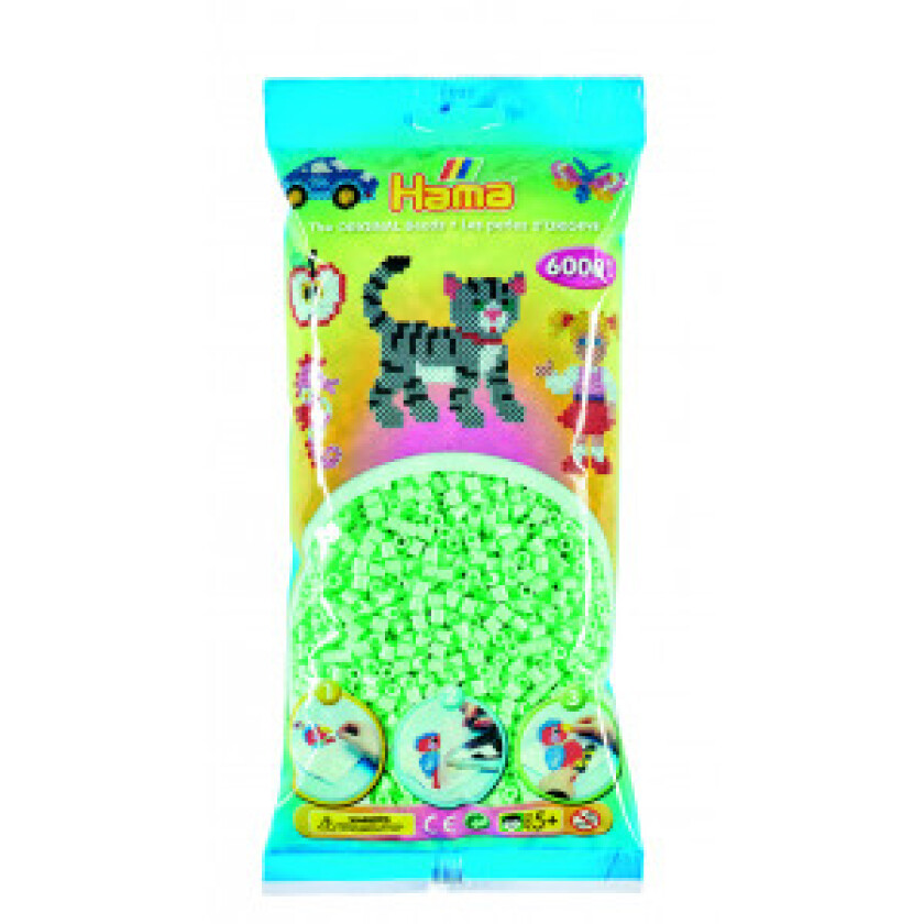 Midi 6000 Perler - Pastell Mint 98