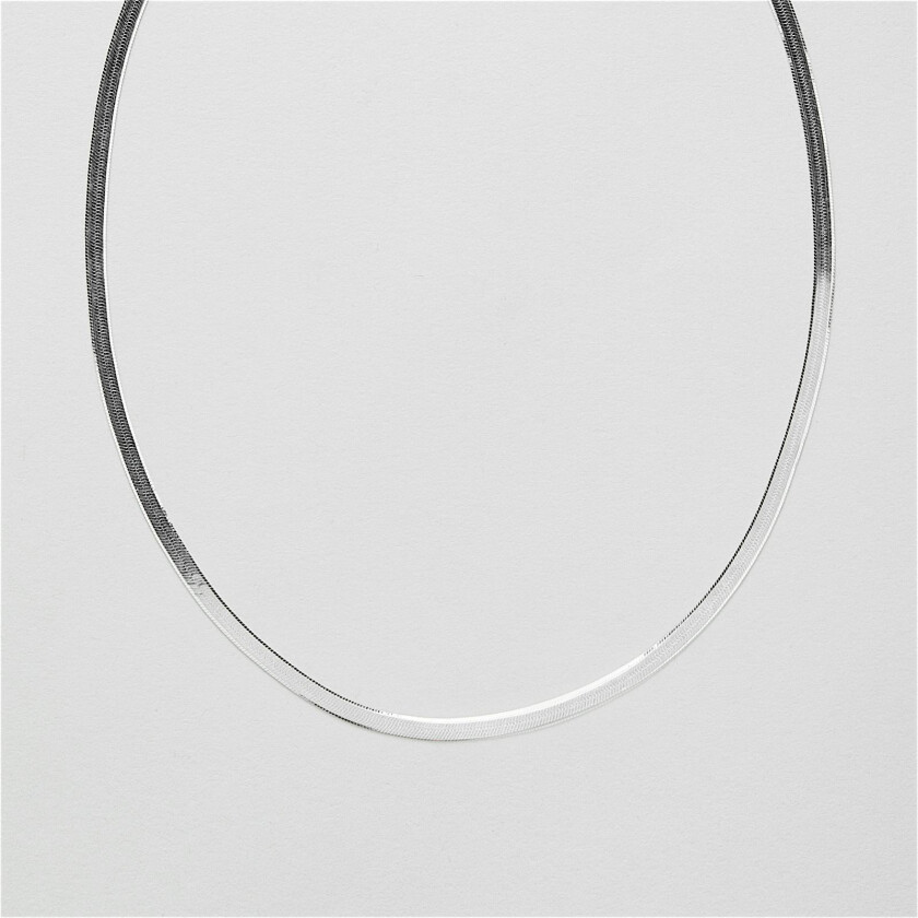 Herringbone Halskjede (M) 45 cm