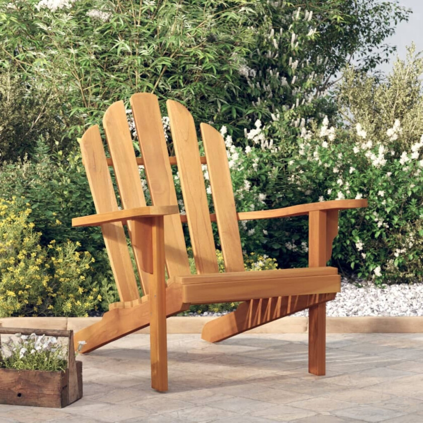 Adirondack hagestol 79x95x92 cm heltre teak