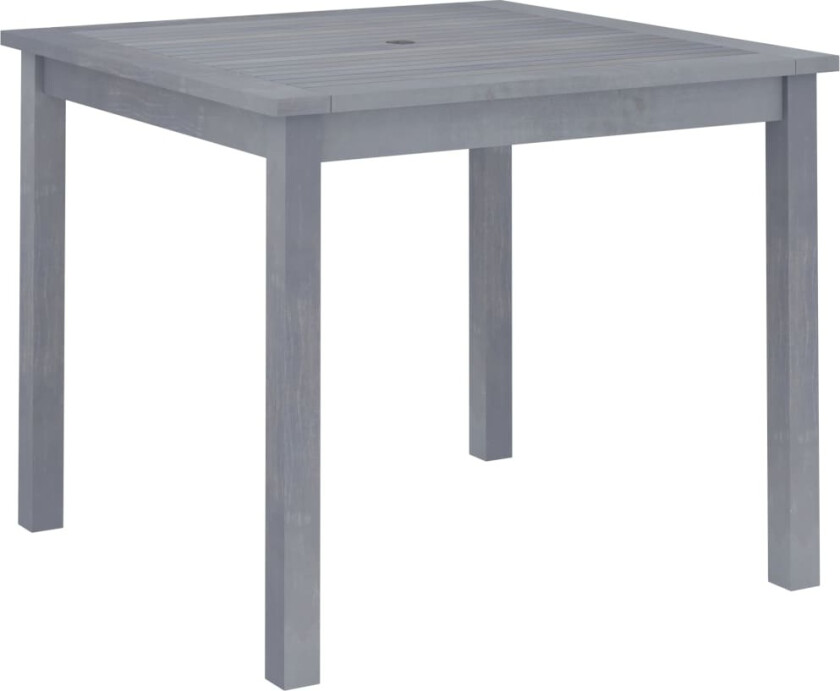 Utendørs spisebord 88x88x74 cm heltre akasie