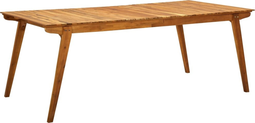 Hagebord 201,5x100x75 cm heltre akasie