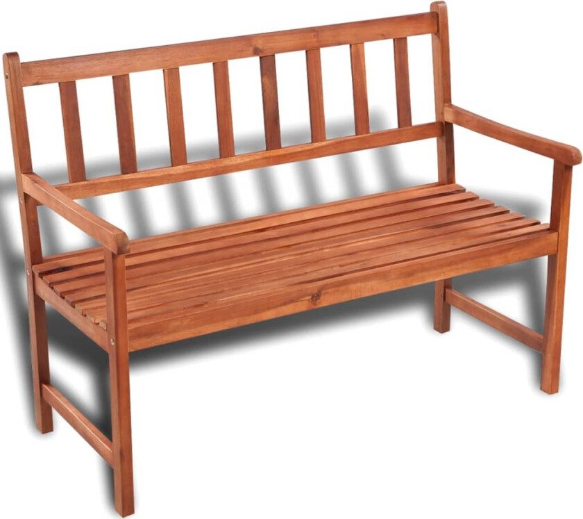 Hagebenk 120 cm heltre akasie